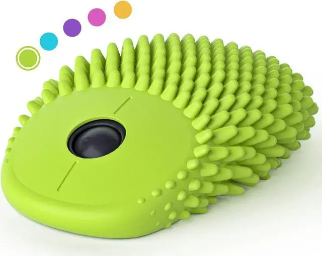 Main image of HedgeHog Health Hoglet Wireless Computer Mouse  Cute, Functional, and Tactile Fidget Tool. Combines Stress Relief with Comfort and Style, Perfect for Enhancing Focus and Productivity (Green)