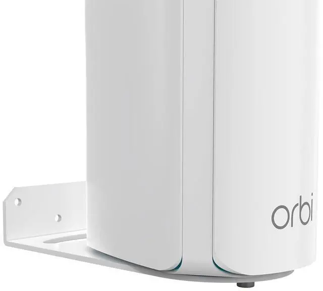 Alt view image 3 of 5 - Holicfun Wall Mount for NETGEAR Orbi 770 Series Tri-Band WiFi 7 Mesh System (RBE772, RBE773 and RBE770) - 2 Pack