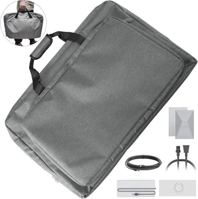 Main image of LuxiSync Traveling Case for Starlink Gen 3, Gen 3 Carry Case for Outdoor Camping and RV Trips, Easy-to-Carry Organizer for Starlink Dish and Accessories