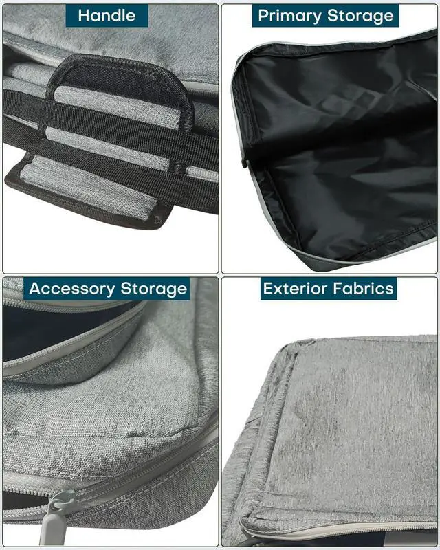 Alt view image 2 of 5 - LuxiSync Traveling Case for Starlink Gen 3, Gen 3 Carry Case for Outdoor Camping and RV Trips, Easy-to-Carry Organizer for Starlink Dish and Accessories