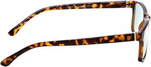 Alt view image 4 of 5 - Medspex L2007 Photochromic Transition Glasses Tortoise Havana/Blue Therapeutic Color Therapy Light Sensitivity Chromotherapy