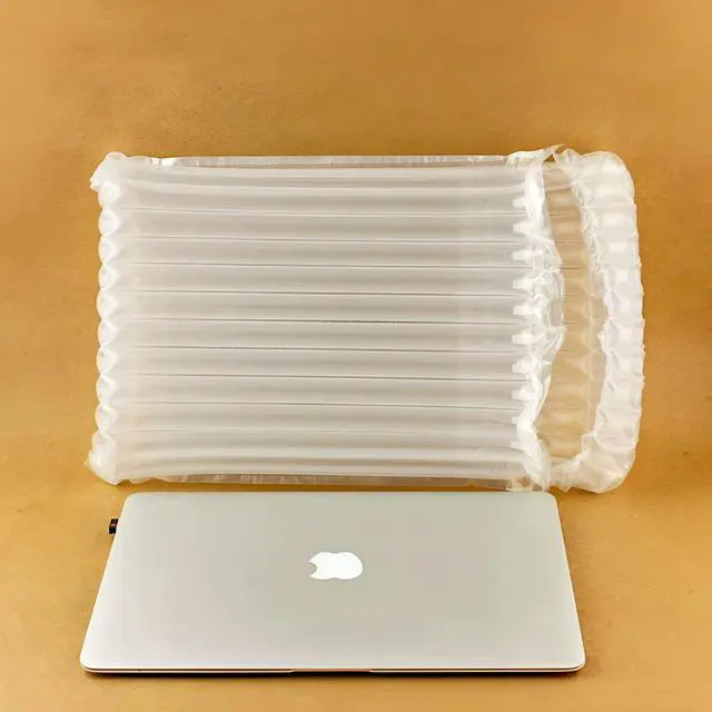 Main image of 100 Pack Inflatable Laptop Protective Bags with Manual Pump. Fit for 14-16 Inch Notebooks, 360-Degree Drop Protection. Alternative to Laptop Shipping Box Ideal for Global Shipping and Travel