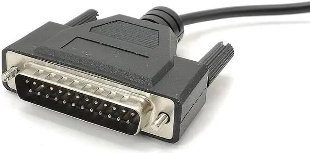 Alt view image 2 of 5 - RIKYJIC USB 2.0 Male to DB25 Male RS232 Serial Data Cable Parallel Printer Cable 2 Meter