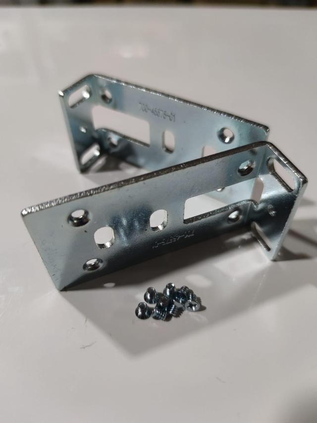 Alt view image 2 of 3 - 19" Rack/Wall Mount Kit Compatible with Cisco ISR 4000 Series 4430 / ACS-4430-RM-19=