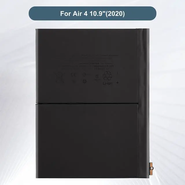 Alt view image 2 of 5 - E-YIIVIIL Replacement Battery A2288 Compatible with iPad Air 4 10.9"(2020) Battery A2316,A2324,A2325,A2072 with Tools