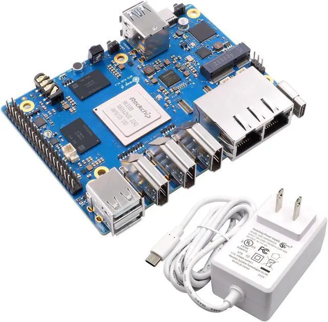 Main image of Orange Pi 5 Plus 8GB Rockchip RK3588 8 Core 64 Bit Single Board Computer, 2.4GHz Frequency Open Source Development Board Run Orange Pi OS, Android, Debian, Ubuntu (Pi 5 Plus 8G+5V4A TC Supply)