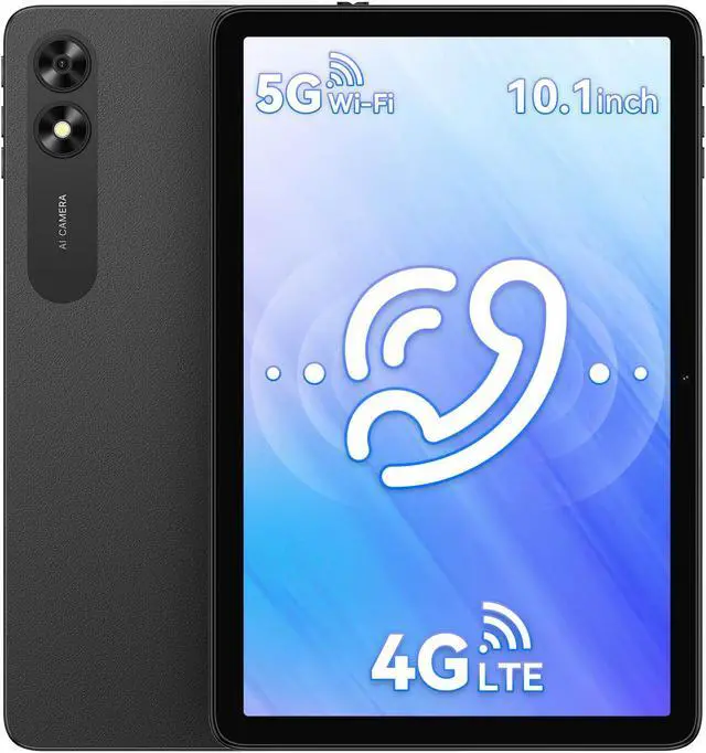 Main image of UMIDIGI G3 Tab Android 13 Tablet 2025 with Sim Card Slot, 3GB+32GB 256GB Expand, 2.4/5GHz WiFi, 10.1 inch Tablet with 4* A53-Cortex of 2.0 GHz, 6000mAh, BT, 1280 * 800 Touch Screen, Al Face Unlock