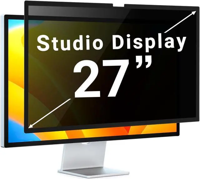 Main image of ZOEGAA iMac 27 inch Privacy Screen Filter for Studio Display, Removable 27 Inch Computer Privacy Screen 5K Retina Display Computer Screen Privacy Shield and Anti-Glare Screen Protector