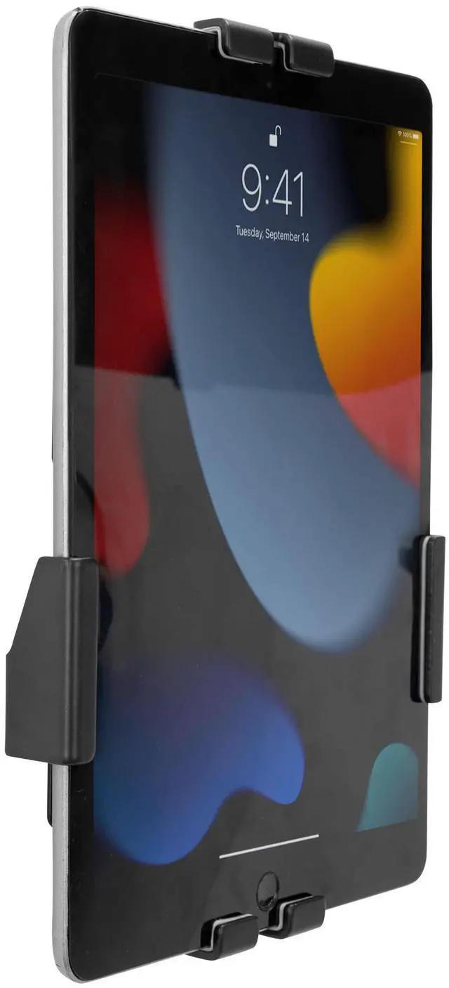 Main image of Mount-It! Anti-Theft Tablet Wall Mount | Universal Fit Tablet Kiosk Compatible with 7.9" to 11" Ipad and Samsung Tablets | Wall Mounted Tablet Kiosk, Black