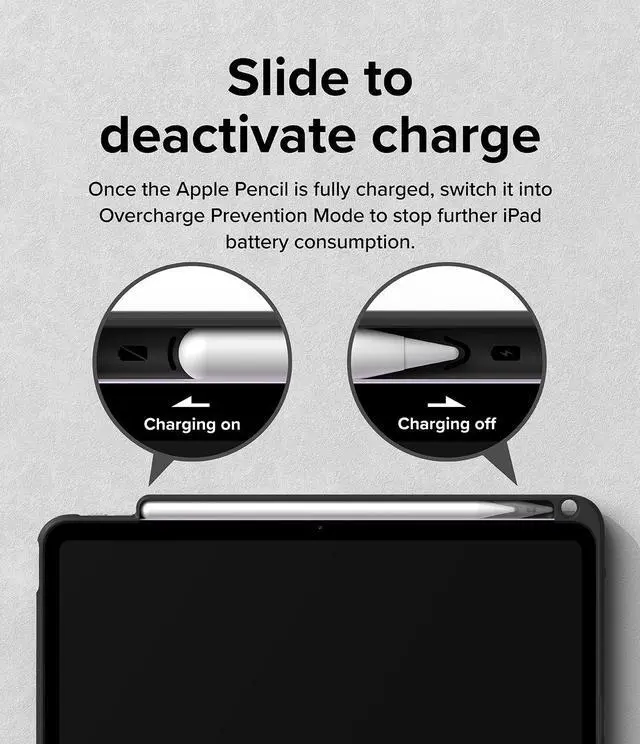 Alt view image 3 of 5 - Ringke Fusion Sketch Stand [Case + Stand] Compatible with iPad Air 11 Inch Case (M3 2025 & M2 2024) Writing Drawing Wobble Free Cover Designed for iPad Air 7th, 6th, 5th, 4th Generation - Black