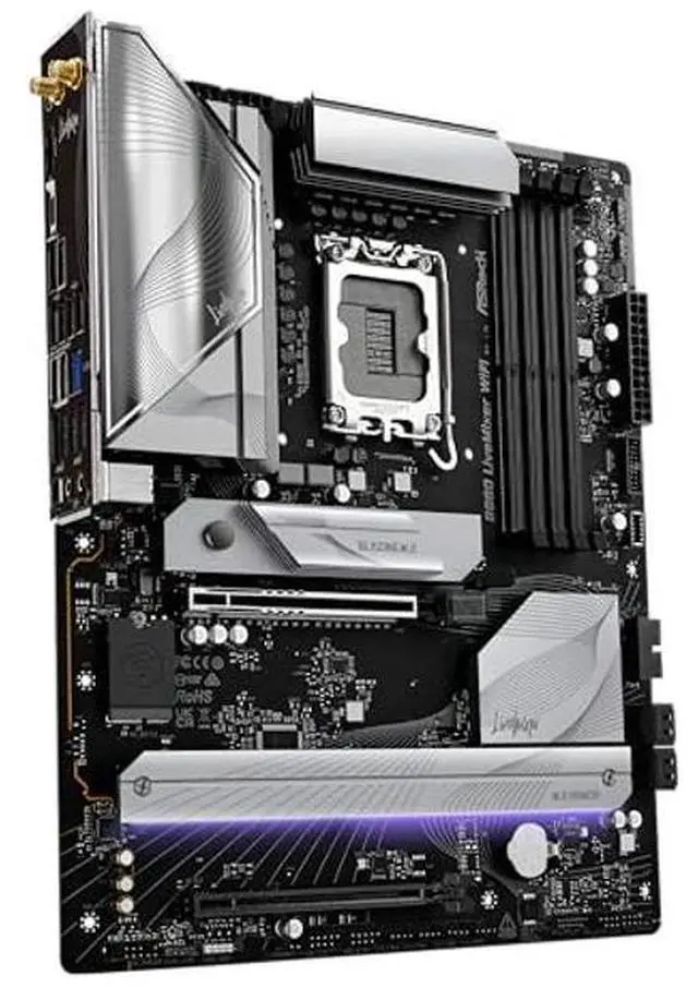 Alt view image 5 of 5 - ASRock B860 Live Mixer WiFi 6E Intel Core Ultra DDR5 8666 MHz 256GB M.2 LGA1851 ATX Motherboard Thunderbolt SATA3 6.0 Gb/s PCIe 5.0