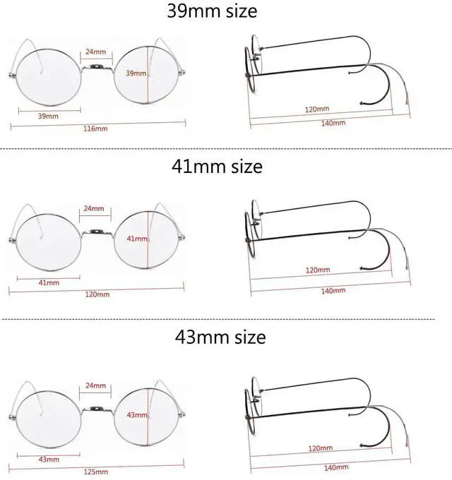 Alt view image 5 of 5 - Agstum Blue Light Blocking Reading Glasses, Small Round Wire Rim Readers for Computer Use Anti-Glare Cut UV400 (Silver / 39mm Size, 2.00 x)