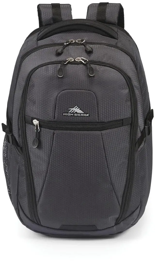 Alt view image 4 of 5 - High Sierra Travel Bag, Mercury Black, Backpack