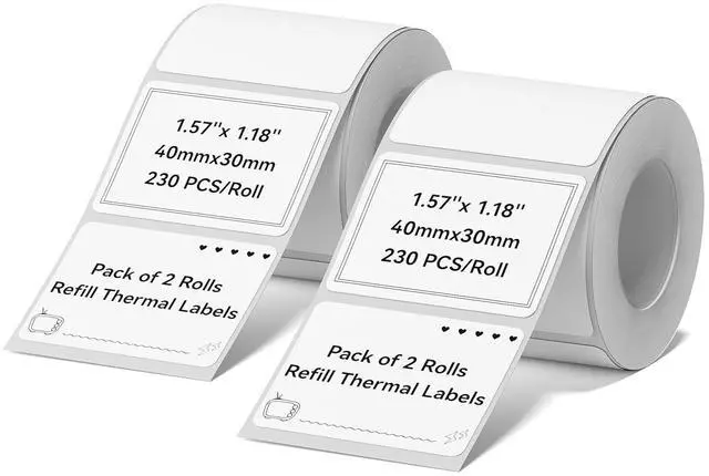 Alt view image 2 of 5 - NIIMBOT B1 Label Maker with 3 Roll Label Tape