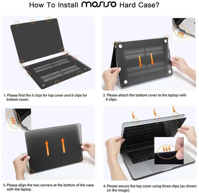 Alt view image 3 of 5 - MOSISO Compatible with MacBook Air 15 inch Case 2025 2024 2023 Release M4 A3241 M3 A3114 M2 A2941, Plastic Hard Shell&Carrying Sleeve Bag&Keyboard Cover&Webcam Cover&Screen Protector, Baby Blue