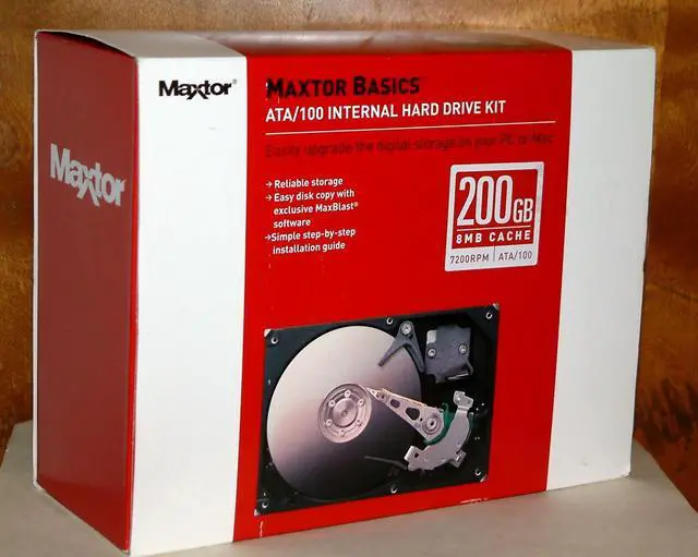 Main image of Maxtor Seagate L01V200 200 GB Ultra ATA/100 Internal Hard Drive