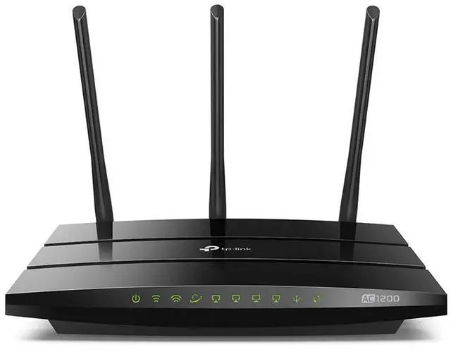 Main image of TP-Link AC1200 Gigabit Smart WiFi Router - 5GHz Gigabit Dual Band Wireless Internet Router, Supports Guest WiFi, Black