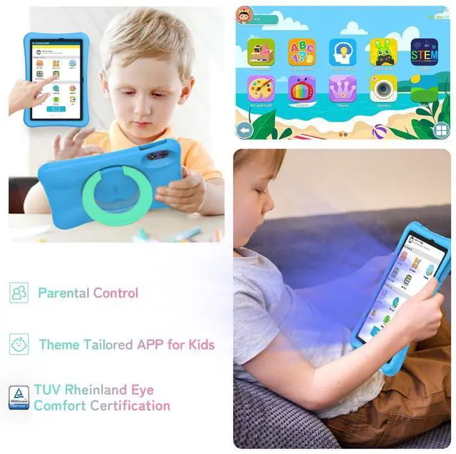 Alt view image 2 of 5 - UMIDIGI Kids Tablet Android 13 Tablet,10.1 inch Tablet for Kids, G2 Tab Kids, 8(4+4) GB RAM 64GB ROM Up to 1TB, Children's Tablet with Parental Control, Bluetooth 5.0, WiFi 6 (Blue)