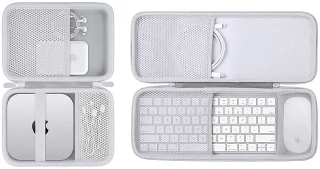 Main image of co2CREA Hard Case for Apple 2024 Mac Mini M4 + Magic Keyboard + Mouse