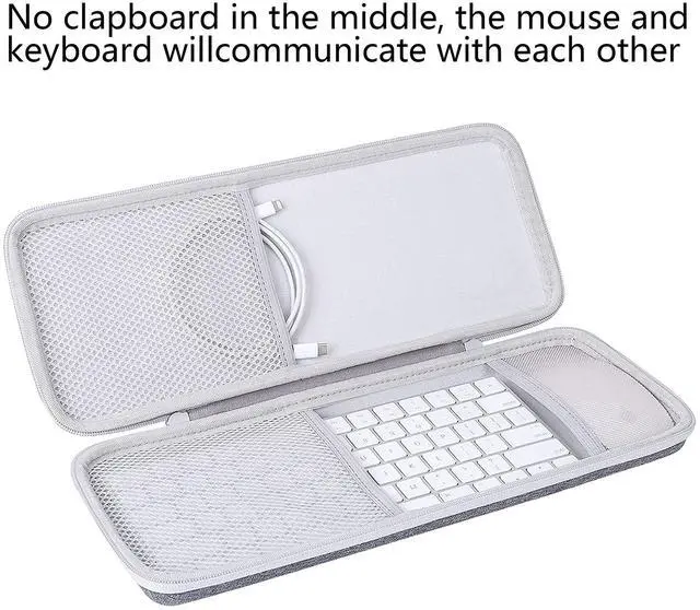 Alt view image 5 of 5 - co2CREA Hard Case for Apple 2024 Mac Mini M4 + Magic Keyboard + Mouse