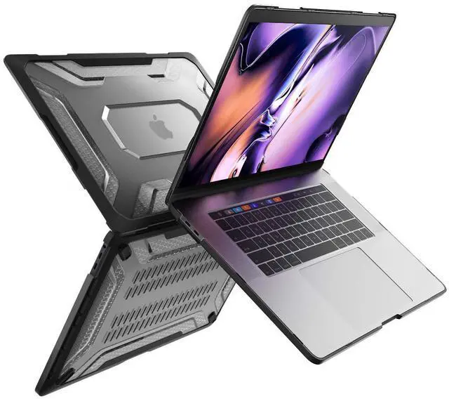 Main image of SUPCASE [Unicorn Beetle Series] Case Designed for MacBook Pro 16 inch A2141 (2019 Release), Slim Rubberized TPU Bumper Cover with Touch Bar and Touch ID (Black)