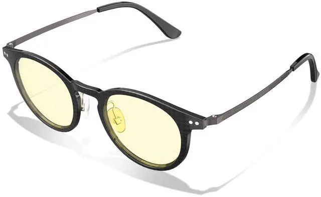 Alt view image 3 of 5 - ANYLUV Blue-Light Glasses Men Gaming-Glasses: Blue Light Blocking Glasses with Lightweight Carbon Fibre for Eye Protection
