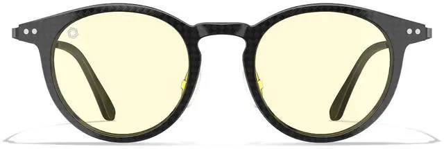 Alt view image 4 of 5 - ANYLUV Blue-Light Glasses Men Gaming-Glasses: Blue Light Blocking Glasses with Lightweight Carbon Fibre for Eye Protection