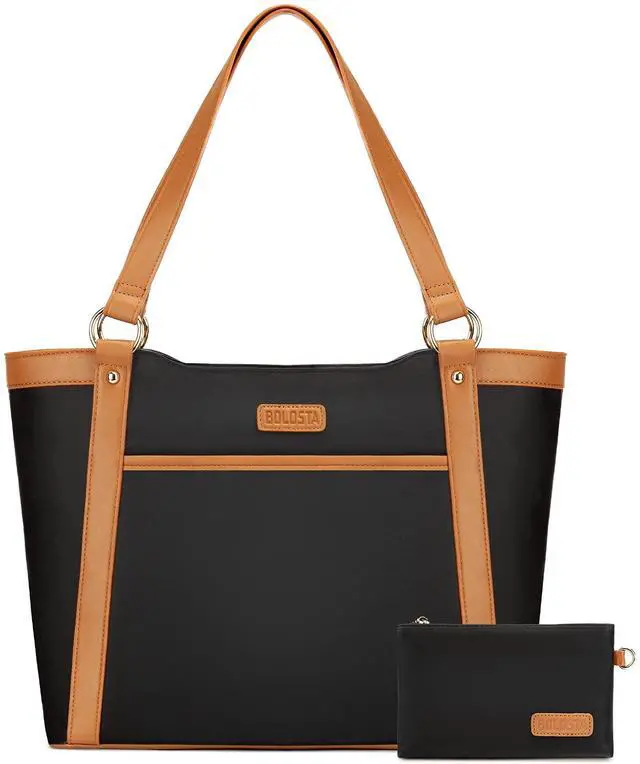 Main image of Laptop Tote Bag for Women Large Capacity Work Bags for Women Water-Resistant Womens Briefcase Teacher Bag Computer Bag Fits 15.6 inch Laptop