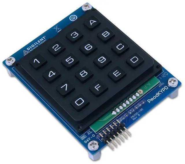 Alt view image 2 of 3 - Digilent Pmod KYPD: 16-Key Keyboard