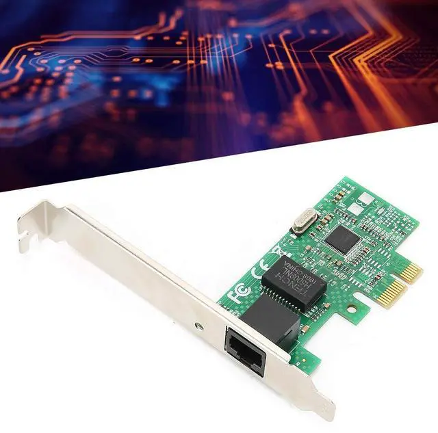 Alt view image 2 of 5 - Gigabit Network Card for Intel I211, SinglePort for EsxiPXE Diskless Routing PCIE x1, Gigabit Network Card with Low Bracket, 1GbE Port Data Rate