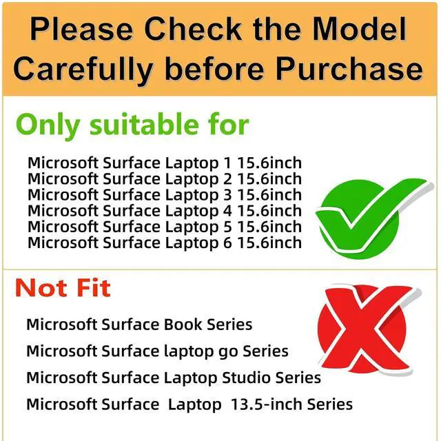Alt view image 2 of 5 - Laptop Case for Microsoft Surface Laptop 6 15", PU Leather Folio Stand Laptop Protective Case Compatible with Microsoft Surface Laptop 5/4/3/2/1 15 inch (Wine red)