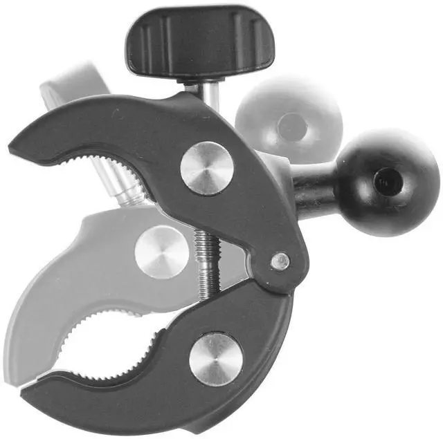 Alt view image 3 of 5 - iBOLT TabDock Grip- Post/Pole Mount for Carts, Wheelchairs, Boats, Tripods, Gym Equipment, Strollers, Golf Carts, Tractors Etc. Fits 7-10 inch Tablets and Posts 18mm-35mm in Diameter