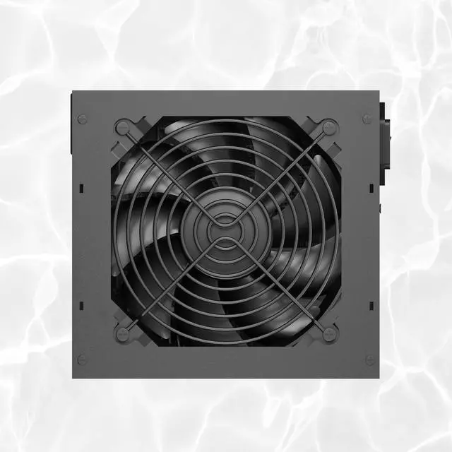 Alt view image 4 of 5 - ATX Non Modular 600W Power Supply with Automatic Thermal Control 120mm Fan, Black ICESHARKS.