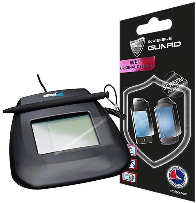 Main image of IPG for ePadLink ePad-Ink VP9805 Screen Protector 3 Units Free Replacement Warranty Clear Bubble Free Screen Protection
