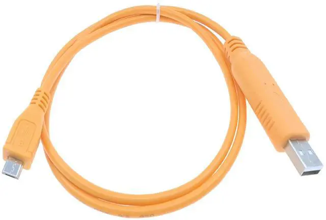 Alt view image 2 of 5 - JOUKAYEA FTDI Micro USB Console Cable 3.3V TTL USB Type A to USB Micro-B Console Cable for HP/HPE Aruba Wireless AP JY728A AP-CBL-SERU Orange 80CM