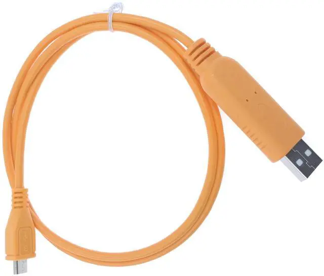 Alt view image 3 of 5 - JOUKAYEA FTDI Micro USB Console Cable 3.3V TTL USB Type A to USB Micro-B Console Cable for HP/HPE Aruba Wireless AP JY728A AP-CBL-SERU Orange 80CM