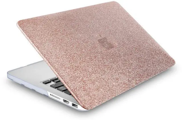 Alt view image 4 of 5 - KECC Compatible with MacBook Pro 13 inch Case 2020-2025, 2016-2019 Release M2 M1 A2338 A2289 A2251 A2159 A1989 A1706 A1708 Plastic Hard Shell + Keyboard Cover + Sleeve + Screen Protector, Rose Gold Sp