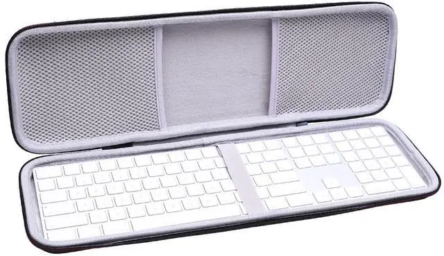 Alt view image 2 of 5 - LTGEM Case Compatible with Apple Magic Keyboard with Touch ID Numeric Keypad MQ052LL/A MMMR3LL/A, Mouse and Trackpad(Inside: 16.9"x4.8"x0.6"), Case Only