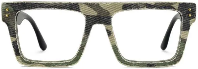 Main image of Zeelool Classic Oversized Aviator Blue Light Blocking Glasses for Men TV Phone Computer Gaming Glasses Killian ZJGA358799-01 Green