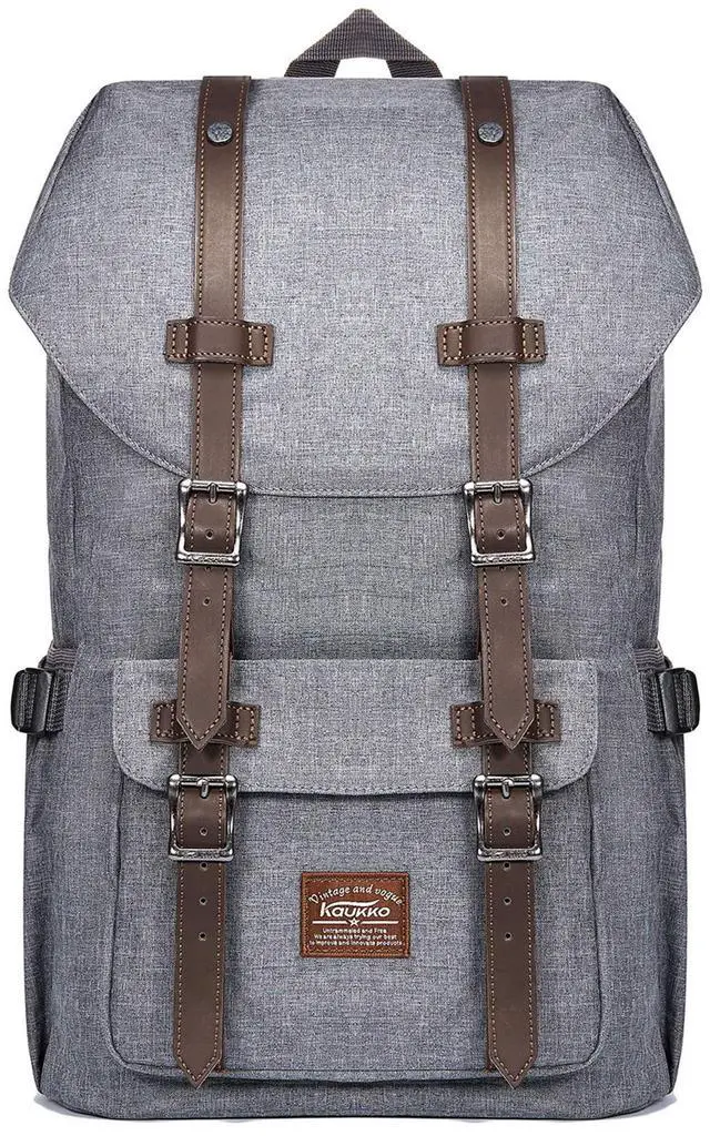 Main image of KAUKKO Travel Laptop Backpack, Outdoor Rucksack, Causal backpack Fits 15.6"(Oxford Grey)