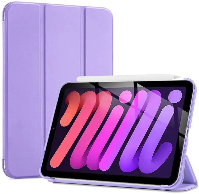 Alt view image 2 of 5 - ProCase iPad Mini 6 Case 8.3 Inch 2021 iPad Mini 6th Generation Case Bundle with iPad Mini 6 8.3 Inch 2021 Privacy Screen Protector,