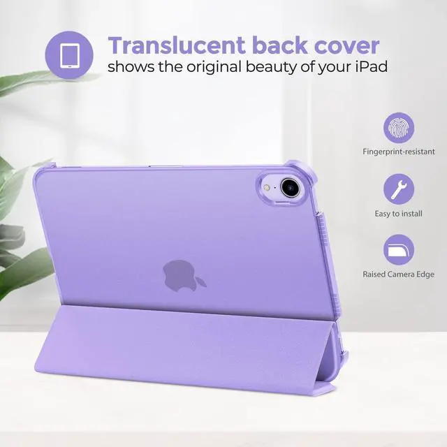 Alt view image 3 of 5 - ProCase iPad Mini 6 Case 8.3 Inch 2021 iPad Mini 6th Generation Case Bundle with iPad Mini 6 8.3 Inch 2021 Privacy Screen Protector,