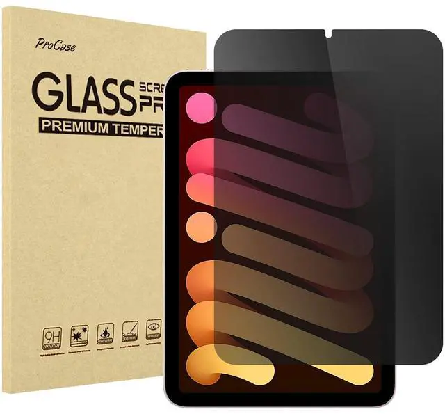 Alt view image 5 of 5 - ProCase iPad Mini 6 Case 8.3 Inch 2021 iPad Mini 6th Generation Case Bundle with iPad Mini 6 8.3 Inch 2021 Privacy Screen Protector,