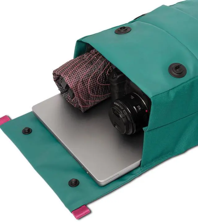 Alt view image 5 of 5 - Timbuk2 Robin Commuter Laptop Backpack, Verdigris Pop