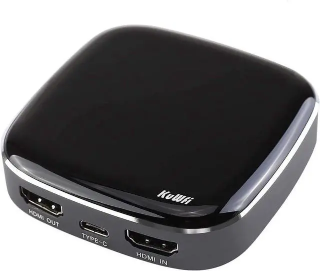 Main image of KuWFi Video Game Capture Card Switch 4K 1080P 60FPS HDMI to USB C Capture Card for All HDMI Devices Such as Streaming Work with OBS/Camera/PS4/PC