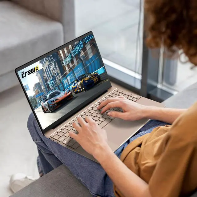 Alt view image 5 of 5 - KurieTim 15.6" Laptop Computer with 32GB DDR4 RAM 512GB SSD, Quad-Core Intel_N95 CPU(up to 3.4GHz) Dual Band WiFi, USB3.0x2, Backlight Keyboard, Fingerprint Unlock(Rose Gold, 32GB | 512GB)