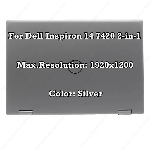 Alt view image 2 of 5 - AIVILAND 14.0"" Replacement WUXGA 1920x1200 IPS LED LCD Touch Screen Display Assembly Complete for Dell Inspiron 14 7420 P161G P161G001 (Silver)