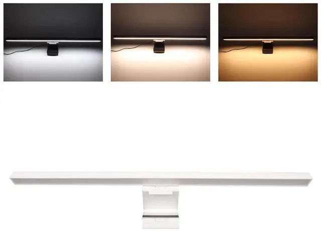 Main image of CCYLEZ Monitor Light Bar, Computer Screen Light Bar, Touch Control Work Light Clip for Top of The Computer, Adjust Brightness and Color Temperature (White)