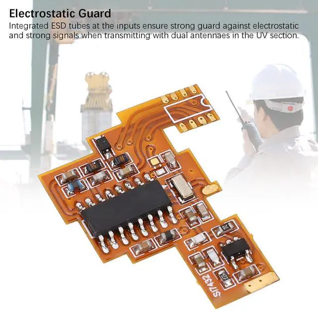 Alt view image 5 of 5 - Radio Modification Module for Quansheng K6 K5, Modification Module Including SI4732 Chip V2 FPC Version Crystal Oscillator Parts