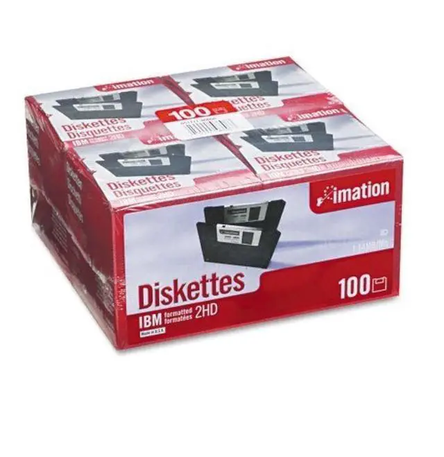 Main image of imation Products - imation - 3.5" Diskettes, IBM-Formatted, DS/HD, 100/Pack - Sold As 1 Pack - Cost effective. - Low torque reduces diskette drive wear. - Antistatic design. - Formatted. -